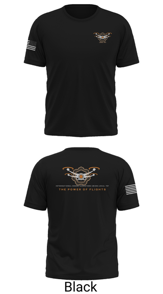 Old School Cotton Feel Shirt, International Drone Operators Union Local 757, , Teamtime, Team time, sublimation, custom sports apparel, team uniforms, spirit wear, spiritwear, sports uniforms, custom shirts, team store, custom team store, fundraiser sports, apparel fundraiser