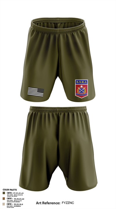 B.N.R.A 22892000 Athletic Shorts With Pockets - 1