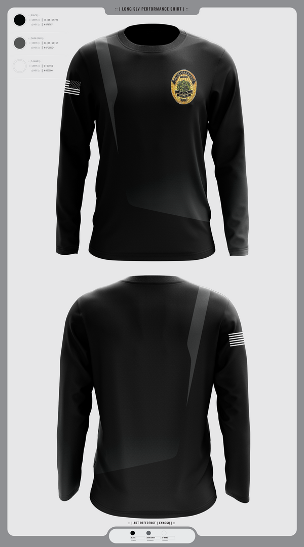 Long Sleeve Performance Shirt, Miami Gardens Police, , Teamtime, Team time, sublimation, custom sports apparel, team uniforms, spirit wear, spiritwear, sports uniforms, custom shirts, team store, custom team store, fundraiser sports, apparel fundraiser