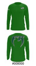 Fossil Ridge High School Baseball 9385458 Long Sleeve Performance Shirt - 18