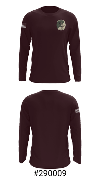 Long Sleeve Performance Shirt, Charlie C 1-158th AHB, Army, Teamtime, Team time, sublimation, custom sports apparel, team uniforms, spirit wear, spiritwear, sports uniforms, custom shirts, team store, custom team store, fundraiser sports, apparel fundraiser