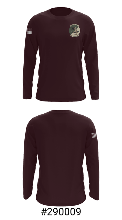 Charlie C 1-158th AHB 10872896 Long Sleeve Performance Shirt - 18