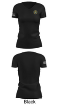 LOGISTICS 26909520 Women's Short Sleeve V-neck Shirt - 27