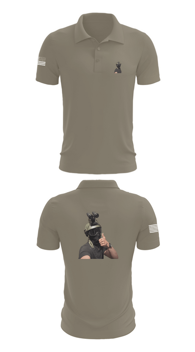 1st marine divison 61808262 Short Sleeve Performance Polo - 67