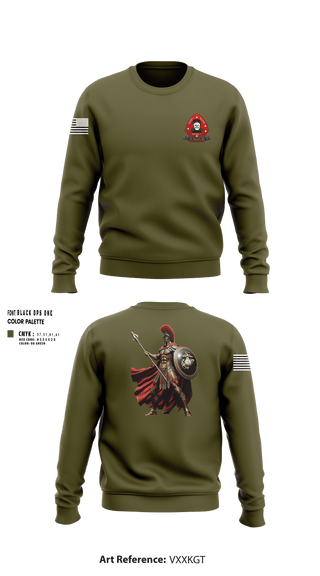 Crew Neck Sweatshirt, 2nd Recon, , Teamtime, Team time, sublimation, custom sports apparel, team uniforms, spirit wear, spiritwear, sports uniforms, custom shirts, team store, custom team store, fundraiser sports, apparel fundraiser