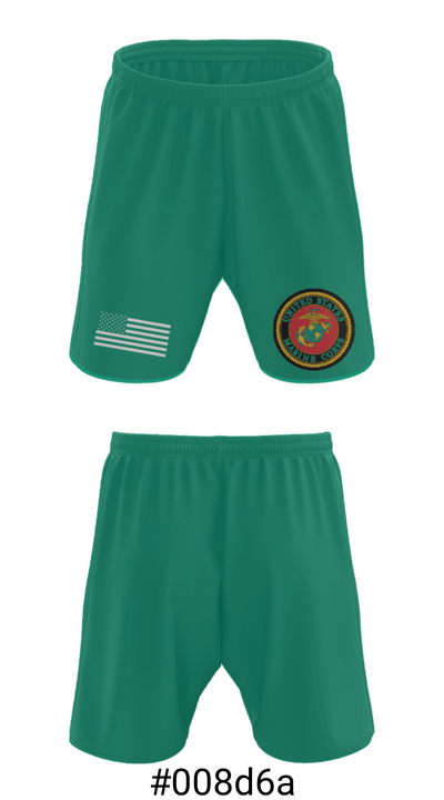 464 infantry 33757917 Athletic Shorts With Pockets - 5