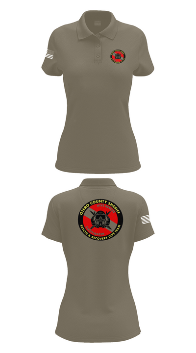 Otero County Sheriff 37164505 Women's Short Sleeve Performance Polo  - 70