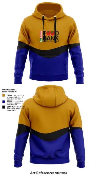 Hoodie, San Antonio Food Bank, , Teamtime, Team time, sublimation, custom sports apparel, team uniforms, spirit wear, spiritwear, sports uniforms, custom shirts, team store, custom team store, fundraiser sports, apparel fundraiser