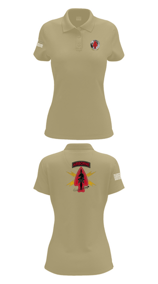 Womens Short Sleeve Performance Polo, Usasoc, Army, Teamtime, Team time, sublimation, custom sports apparel, team uniforms, spirit wear, spiritwear, sports uniforms, custom shirts, team store, custom team store, fundraiser sports, apparel fundraiser