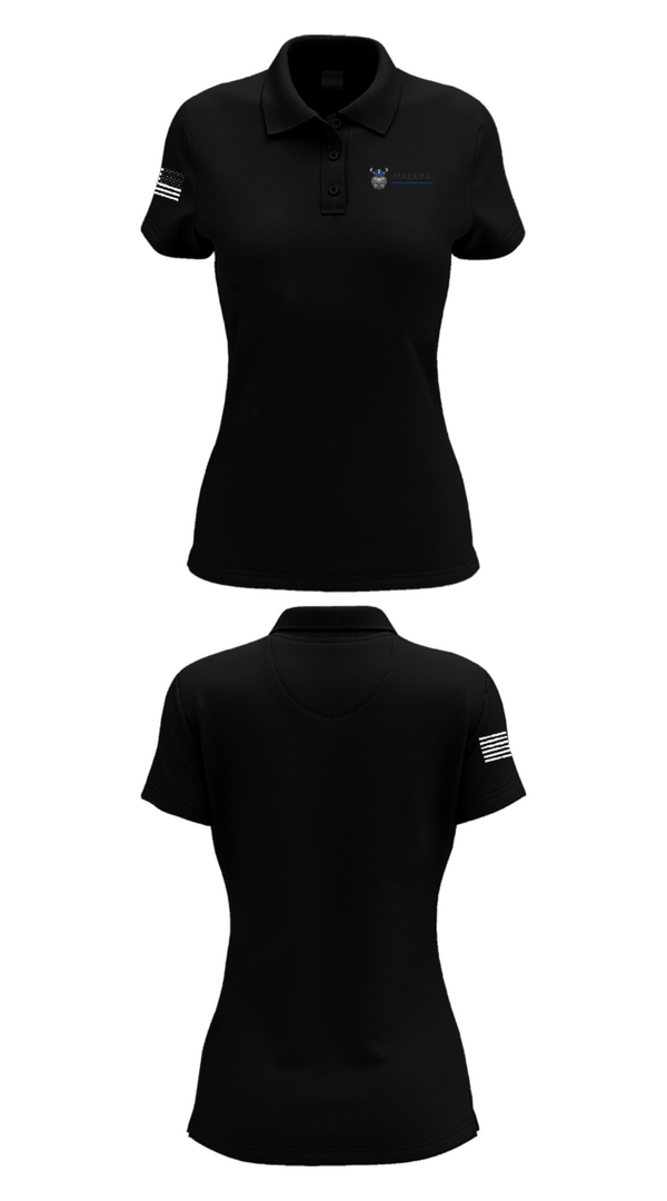 Womens Short Sleeve Performance Polo, Mazama High School Golf, Golf, Teamtime, Team time, sublimation, custom sports apparel, team uniforms, spirit wear, spiritwear, sports uniforms, custom shirts, team store, custom team store, fundraiser sports, apparel fundraiser