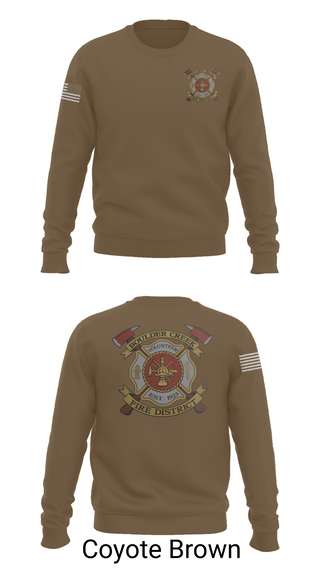 Crew Neck Sweatshirt, Boulder creek fire, , Teamtime, Team time, sublimation, custom sports apparel, team uniforms, spirit wear, spiritwear, sports uniforms, custom shirts, team store, custom team store, fundraiser sports, apparel fundraiser