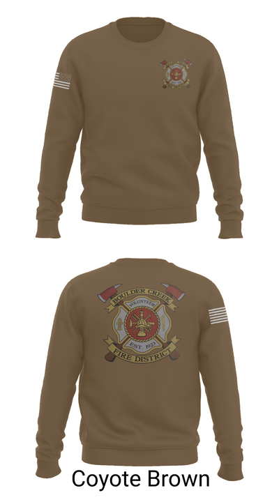 Boulder creek fire 92680239 Crew Neck Sweatshirt - 5