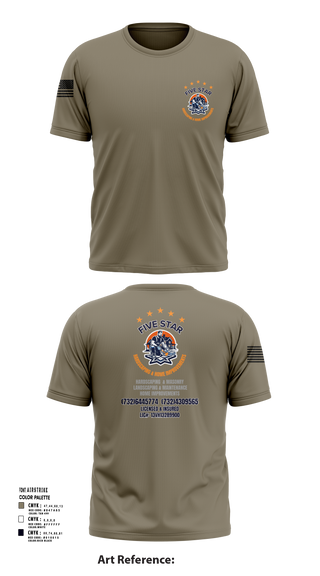 Short Sleeve Performance Shirt, 5 Star, , Teamtime, Team time, sublimation, custom sports apparel, team uniforms, spirit wear, spiritwear, sports uniforms, custom shirts, team store, custom team store, fundraiser sports, apparel fundraiser
