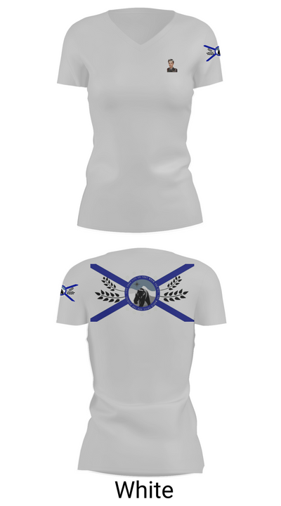 Grahn Fire DepartmentAPR 45337631 Women's Short Sleeve V-neck Shirt - 19