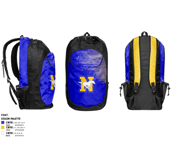 Gear Bag, Norwood High School Football, Football, Teamtime, Team time, sublimation, custom sports apparel, team uniforms, spirit wear, spiritwear, sports uniforms, custom shirts, team store, custom team store, fundraiser sports, apparel fundraiser