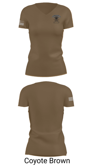 Womens Short Sleeve Vneck Shirt, C CO, 1-41IN, Army, Teamtime, Team time, sublimation, custom sports apparel, team uniforms, spirit wear, spiritwear, sports uniforms, custom shirts, team store, custom team store, fundraiser sports, apparel fundraiser