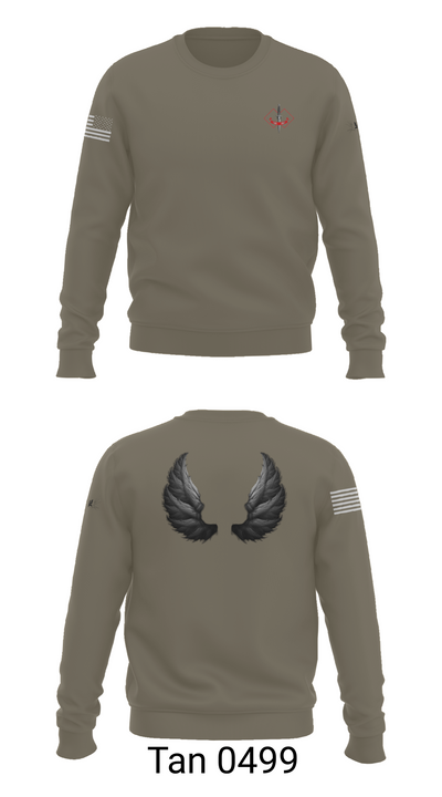 WarriorPrep 14749661 Crew Neck Sweatshirt - 62