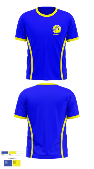 Short Sleeve Performance Shirt, Claysburg-Kimmel Senior High School Football, Football, Teamtime, Team time, sublimation, custom sports apparel, team uniforms, spirit wear, spiritwear, sports uniforms, custom shirts, team store, custom team store, fundraiser sports, apparel fundraiser