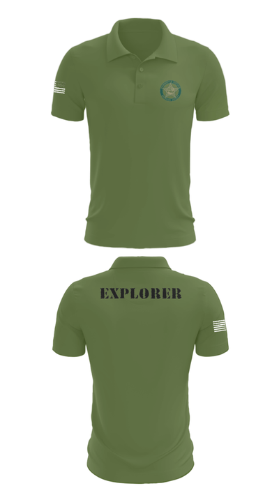 BSO Explorers 2103492 Short Sleeve Performance Polo - 45