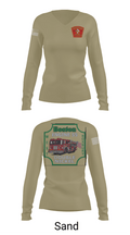 Boston Fire Department Engine 55 92329378 Women's Long Sleeve V-neck Shirt -1 97
