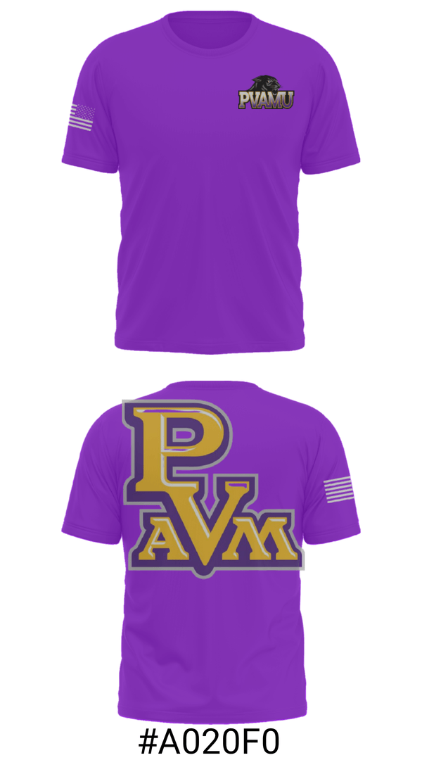 Short Sleeve Performance Shirt, Prairie View A&M University Tennis, Tennis, Teamtime, Team time, sublimation, custom sports apparel, team uniforms, spirit wear, spiritwear, sports uniforms, custom shirts, team store, custom team store, fundraiser sports, apparel fundraiser