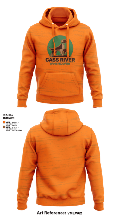 Cass River game recovery 87897847 Hoodie - 1