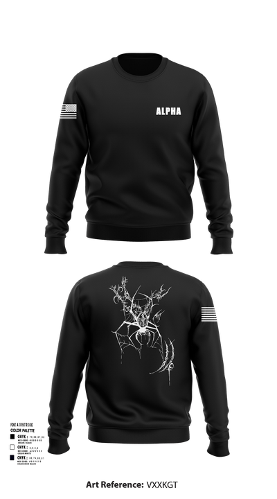 Alpha 373240 Crew Neck Sweatshirt - 128
