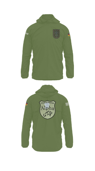 Windbreaker, 4./401 PzGrenBtl, Army, Teamtime, Team time, sublimation, custom sports apparel, team uniforms, spirit wear, spiritwear, sports uniforms, custom shirts, team store, custom team store, fundraiser sports, apparel fundraiser