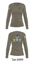 2-2 B Co. 61731928 Women's Long Sleeve V-neck Shirt - 77