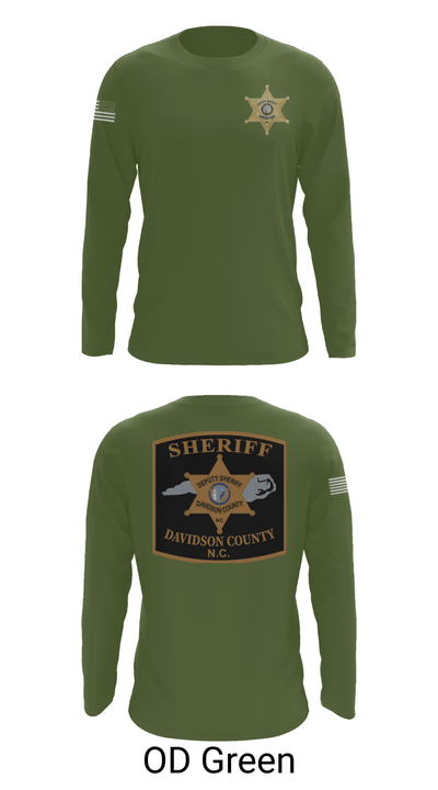 DCSO 2nd Squad 88139355 Long Sleeve Performance Shirt 44