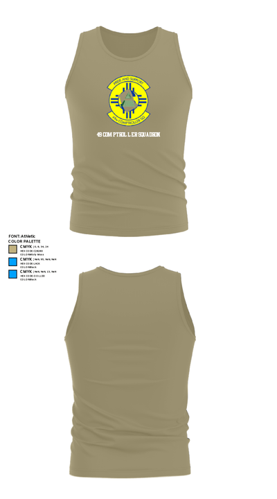 49 COMPTROLLER SQUADRON 45789639 Tank Top - 99