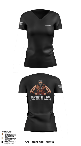 Womens Short Sleeve Vneck Shirt, HHC, 710BSB, , Teamtime, Team time, sublimation, custom sports apparel, team uniforms, spirit wear, spiritwear, sports uniforms, custom shirts, team store, custom team store, fundraiser sports, apparel fundraiser