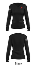 Spartan Const & Remodeling 73672527 Women's Long Sleeve V-neck Shirt - 35