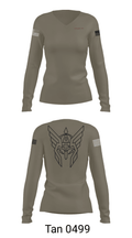 Evac PLT, RSS, 2CR 13991169 Women's Long Sleeve V-neck Shirt - 77