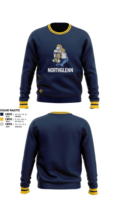 Northglenn MS 68035826 Crew Neck Sweatshirt - 1