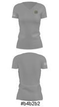 Marlboro County High School Track 94418087 Women's Short Sleeve V-neck Shirt - 21