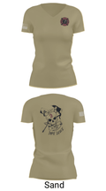 386th ECES/CEF 44039063 Women's Short Sleeve V-neck Shirt - 88