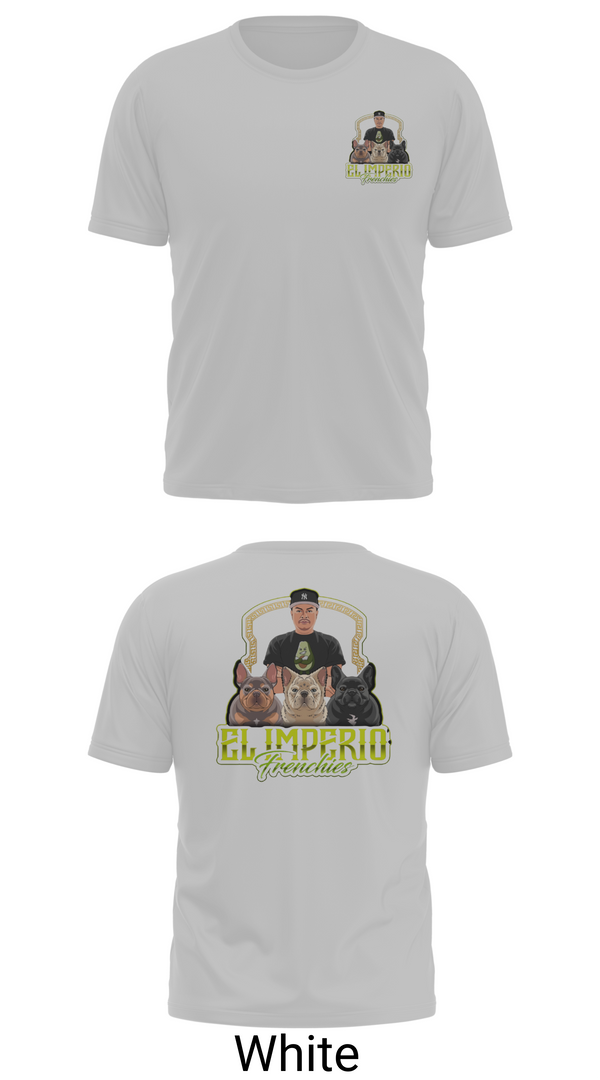 Old School Cotton Feel Shirt, EL IMPERIO FRENCHIES, , Teamtime, Team time, sublimation, custom sports apparel, team uniforms, spirit wear, spiritwear, sports uniforms, custom shirts, team store, custom team store, fundraiser sports, apparel fundraiser
