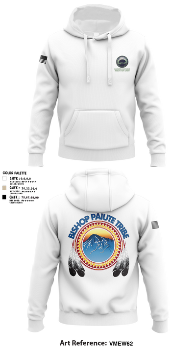 Bishop Paiute EMO/ Hazardous Fiels Reduction 49408789 Hoodie - 8