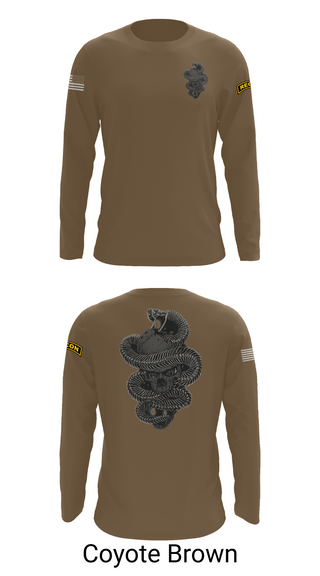 Long Sleeve Performance Shirt, HHC 1-8IN SCT, Army, Teamtime, Team time, sublimation, custom sports apparel, team uniforms, spirit wear, spiritwear, sports uniforms, custom shirts, team store, custom team store, fundraiser sports, apparel fundraiser