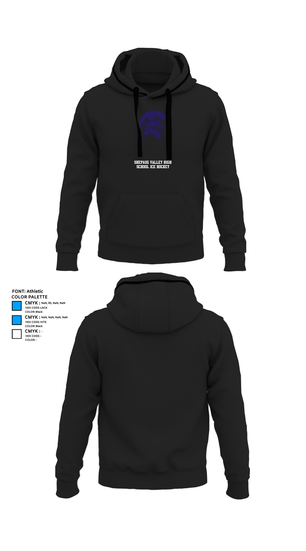 Hoodie, Shepaug Valley High School Ice Hockey, Ice Hockey, Teamtime, Team time, sublimation, custom sports apparel, team uniforms, spirit wear, spiritwear, sports uniforms, custom shirts, team store, custom team store, fundraiser sports, apparel fundraiser