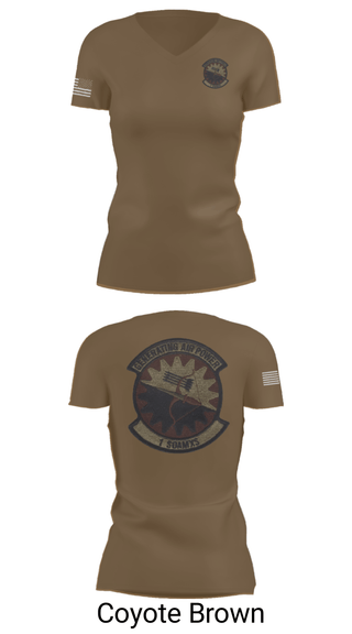 Womens Short Sleeve Vneck Shirt, 1 SOAMXS, Air Force, Teamtime, Team time, sublimation, custom sports apparel, team uniforms, spirit wear, spiritwear, sports uniforms, custom shirts, team store, custom team store, fundraiser sports, apparel fundraiser