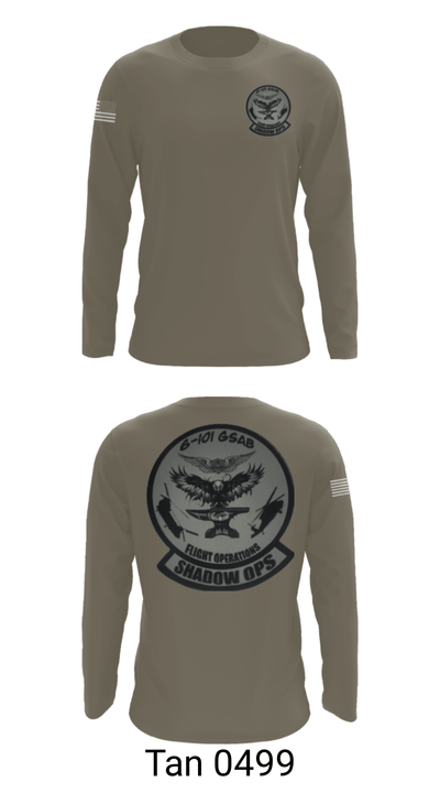 Iron Eagle Shadow Ops 36394126 Long Sleeve Performance Shirt - 66