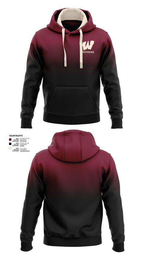 Hoodie, Novans, Men's Basketball, Teamtime, Team time, sublimation, custom sports apparel, team uniforms, spirit wear, spiritwear, sports uniforms, custom shirts, team store, custom team store, fundraiser sports, apparel fundraiser