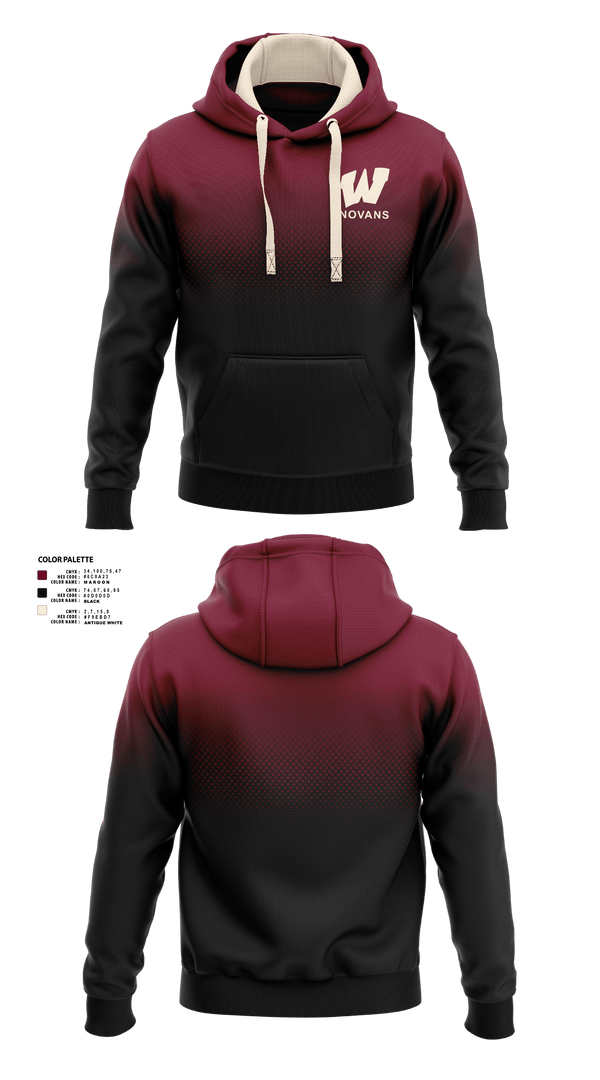 Hoodie, Novans, Men's Basketball, Teamtime, Team time, sublimation, custom sports apparel, team uniforms, spirit wear, spiritwear, sports uniforms, custom shirts, team store, custom team store, fundraiser sports, apparel fundraiser