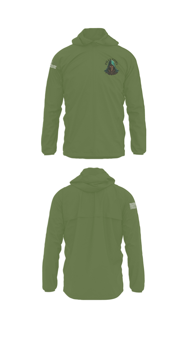 Windbreaker, 2nd Platoon Charlie Battery 5-4, Army, Teamtime, Team time, sublimation, custom sports apparel, team uniforms, spirit wear, spiritwear, sports uniforms, custom shirts, team store, custom team store, fundraiser sports, apparel fundraiser