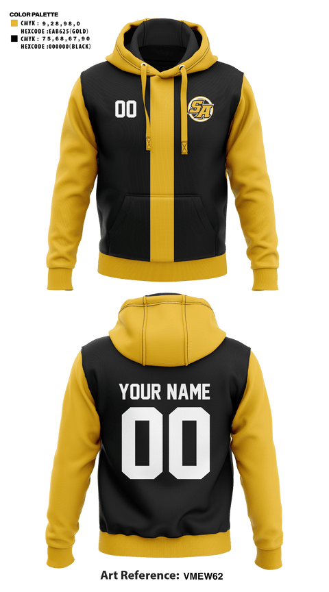 Hoodie, Saint Anthony's High School Soccer, Women's Soccer, Teamtime, Team time, sublimation, custom sports apparel, team uniforms, spirit wear, spiritwear, sports uniforms, custom shirts, team store, custom team store, fundraiser sports, apparel fundraiser