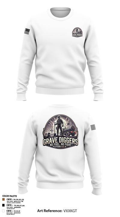 Gravediggers 54270931 Crew Neck Sweatshirt - 106