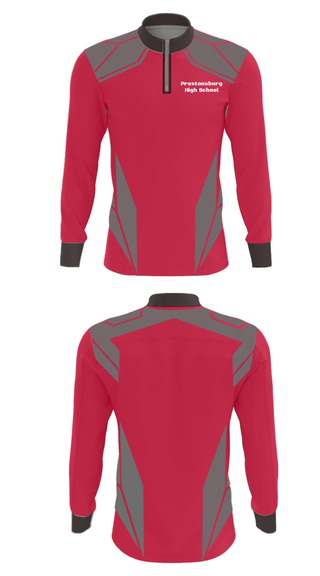Quarter Zip Jacket, Prestonsburg High School, Softball, Teamtime, Team time, sublimation, custom sports apparel, team uniforms, spirit wear, spiritwear, sports uniforms, custom shirts, team store, custom team store, fundraiser sports, apparel fundraiser