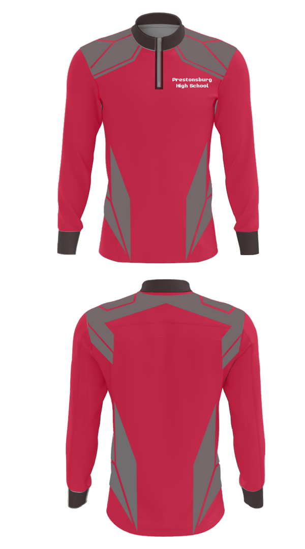 Quarter Zip Jacket, Prestonsburg High School, Softball, Teamtime, Team time, sublimation, custom sports apparel, team uniforms, spirit wear, spiritwear, sports uniforms, custom shirts, team store, custom team store, fundraiser sports, apparel fundraiser